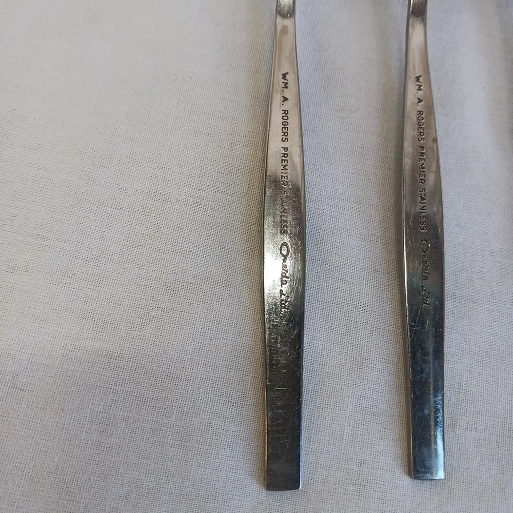 Vintage Spanada Wm A Rogers Oneida Dinner Forks